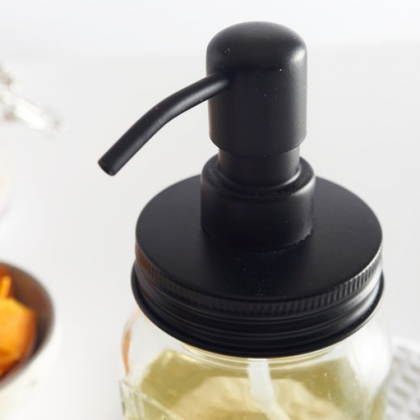KILNER Glass 500 ml - dozownik do mydła w płynie lub płynu do mycia naczyń szklany