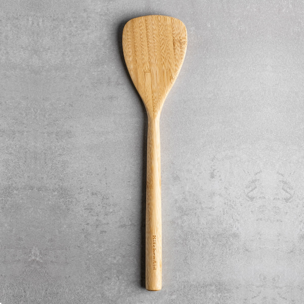 KITCHENAID Classic Bamboo 32,5 cm - łopatka kuchenna drewniana