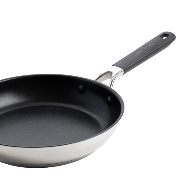 KITCHENAID Classic Stainless Steel 24 cm - patelnia ceramiczna nieprzywierająca