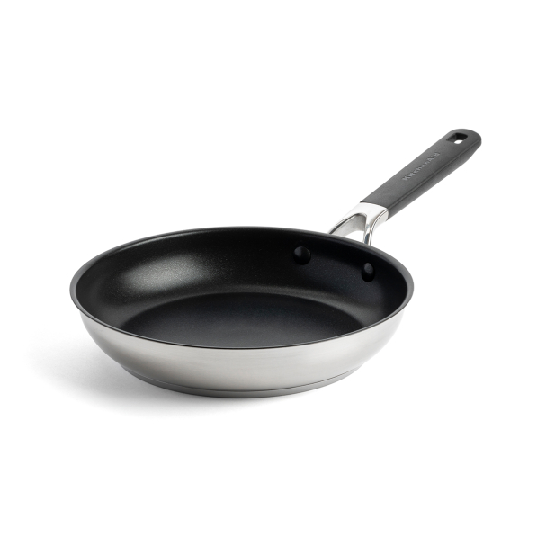 KITCHENAID Classic Stainless Steel 24 cm - patelnia ceramiczna nieprzywierająca