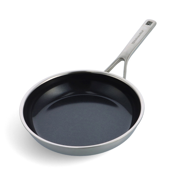 KITCHENAID Multi-Ply Stainless Steel 28 cm - patelnia ceramiczna nieprzywierająca