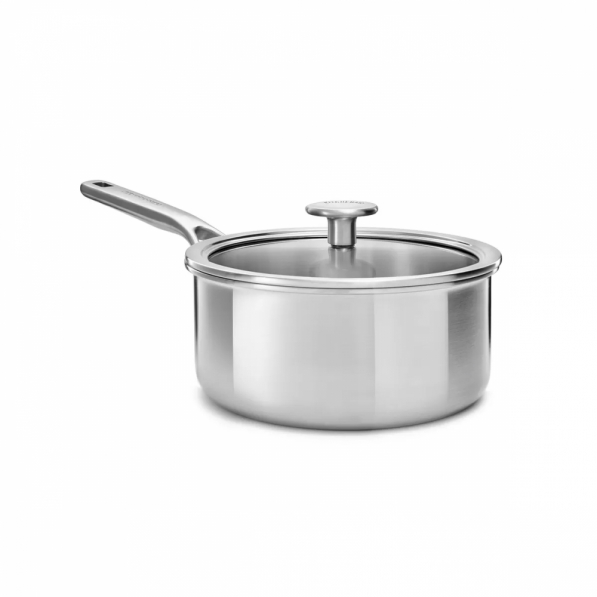 KITCHENAID Multi-Ply Stainless Steel II 3 szt. - rondle ze stali nierdzewnej z pokrywkami