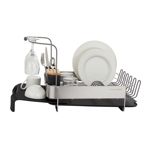 KITCHENAID Universal 52 x 38,5 cm - suszarka do naczyń rozsuwana ze stali nierdzewnej