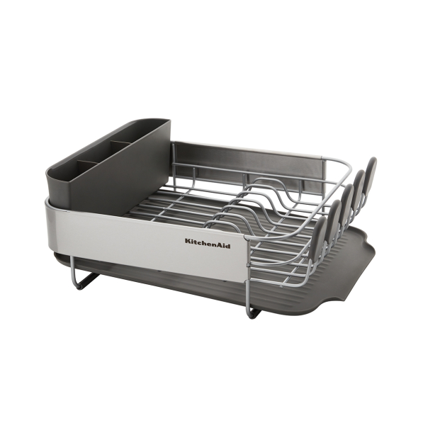 KITCHENAID Universal Compact 40,8 x 32 cm - suszarka do naczyń ze stali nierdzewnej