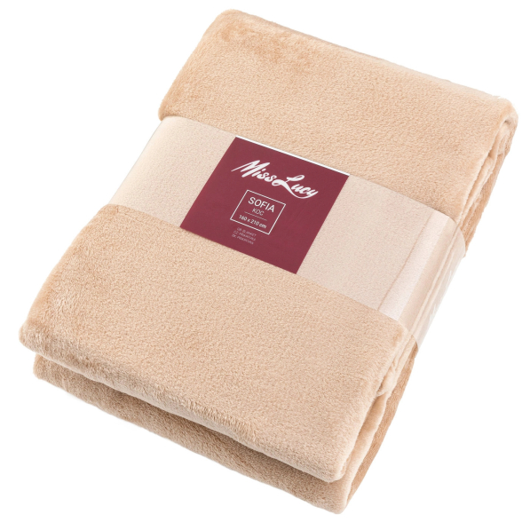Koc polarowy MISS LUCY SOFIA 160 x 210 cm