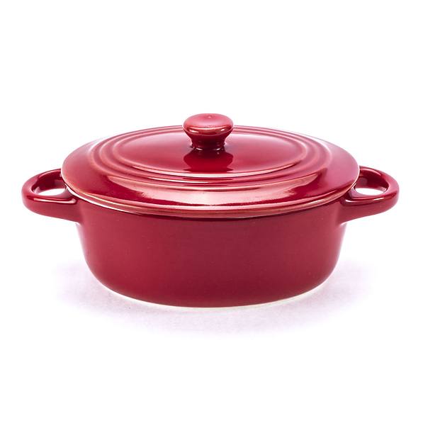 Kokilka / Naczynie do zapiekania ceramiczne AXENTIA MINI CZERWONY 0,25 l