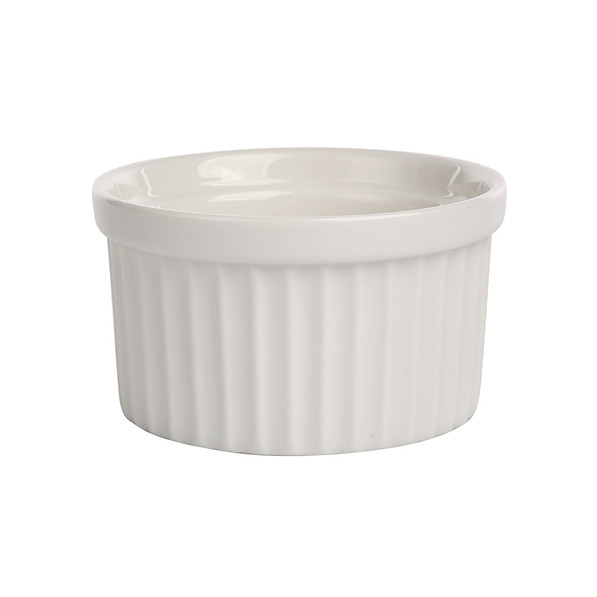 Kokilka / Naczynie do zapiekania porcelanowe RAMEKIN BIAŁE 250 ml