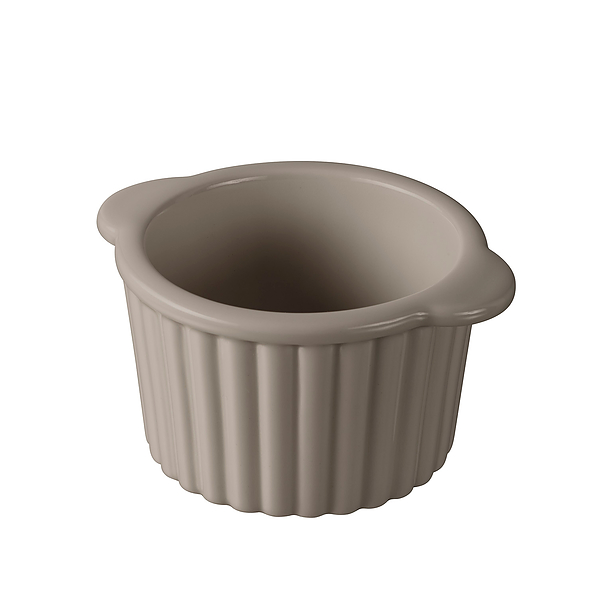 REVOL Les Naturales Mini 130 ml 2 szt. szare – kokilki / naczynia do zapiekania porcelanowe