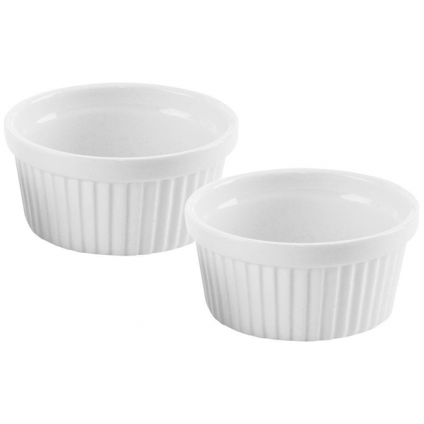 Kokilki / Naczynia do zapiekania ceramiczne EXCELLENT HOUSEWARE BLANCO 260 ml 2 szt.