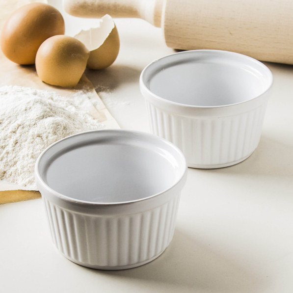 Kokilki / Naczynia do zapiekania ceramiczne FLORINA SOLID 180 ml 6 szt.