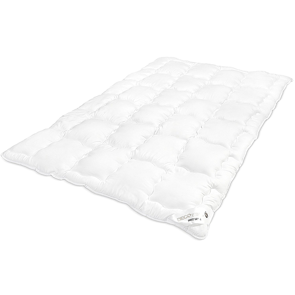 Kołdra całoroczna z mikrofibry DECOKING INEZ BIAŁA 200 x 220 cm 