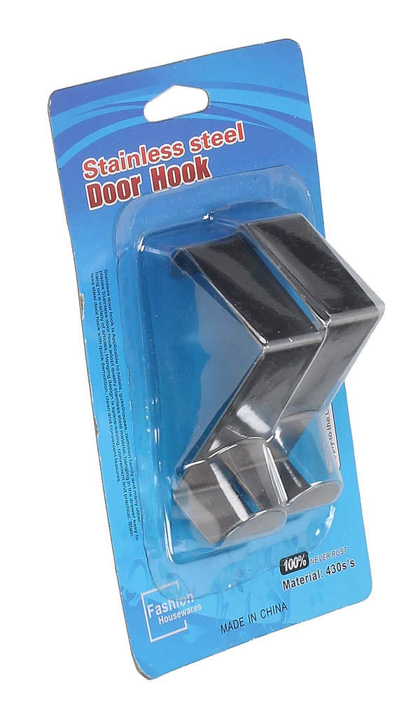 Komplet 2 wieszaków na drzwi metalowych DOOR