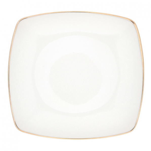 Komplet talerzy porcelanowych MARIA PAULA MODERNA GOLD na 6 osób (18 el.)