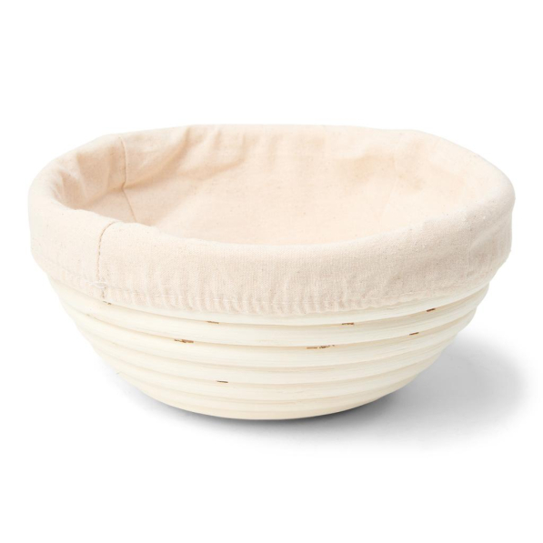 Kosz do wyrastania chleba okrągły z płótnem PATISSE 20 cm