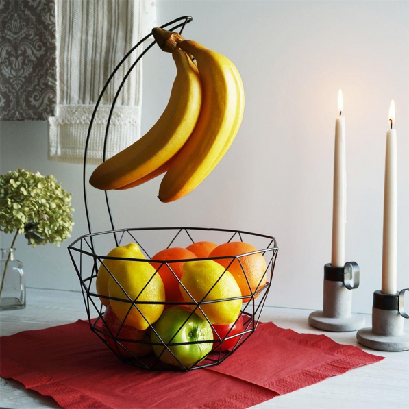 Kosz na owoce metalowy HANG FRUIT BASKET 26 x 27 cm