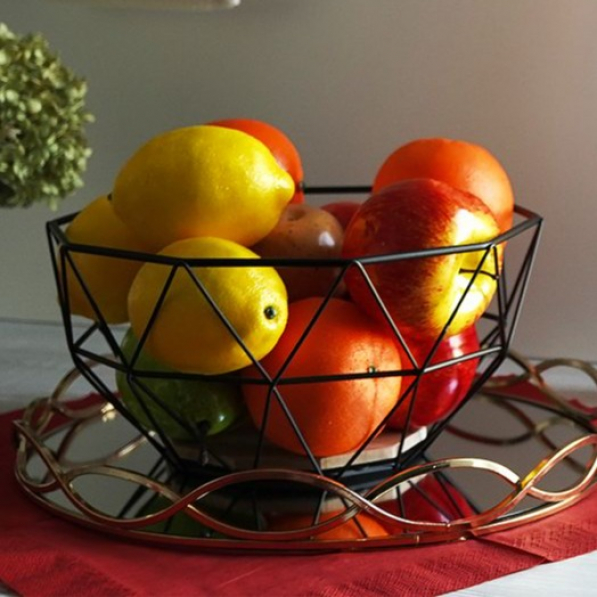 Kosz na owoce metalowy LOFT FRUIT BASKET 26 cm