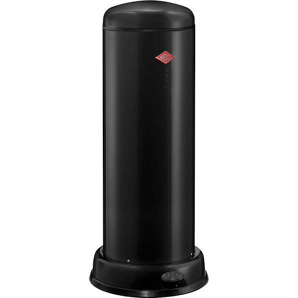 WESCO Big Baseboy 30 l czarny - kosz na śmieci z pedałem stalowy
