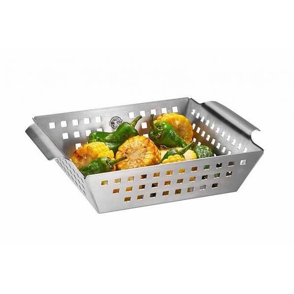 GEFU BBQ Small 25 x 21,5 cm - koszyk do grillowania stalowy