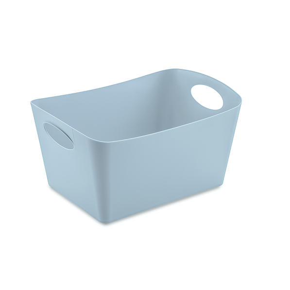 KOZIOL Boxxx S błękitny - pojemnik łazienkowy plastikowy