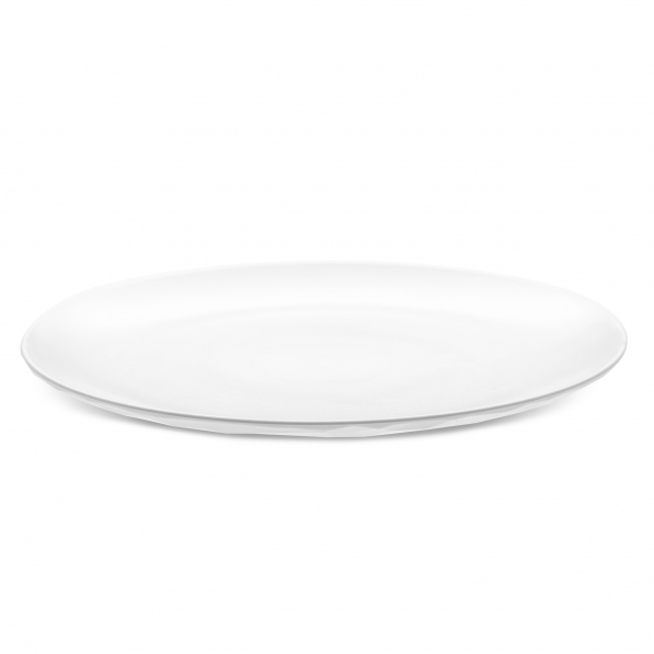 KOZIOL Club 26 cm biały - talerz obiadowy płytki plastikowy