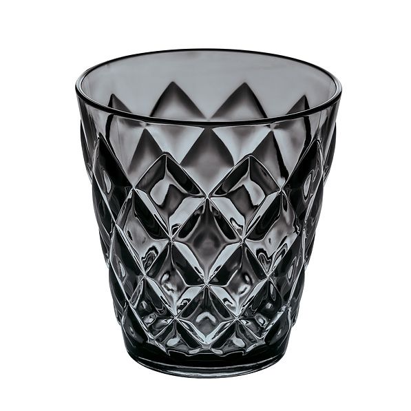 KOZIOL Crystal S 200 ml grafitowa - szklanka do napojów plastikowa