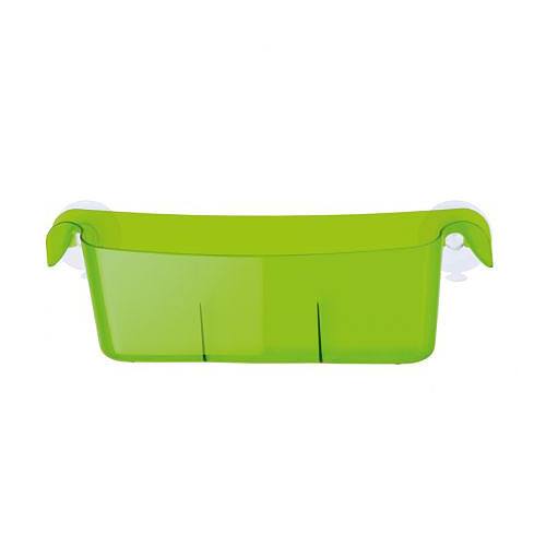 KOZIOL Midiboks zielony - organizer łazienkowy plastikowy