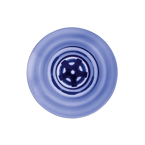 KOZIOL Spot niebieski - wieszak ścienny ozdobny plastikowy