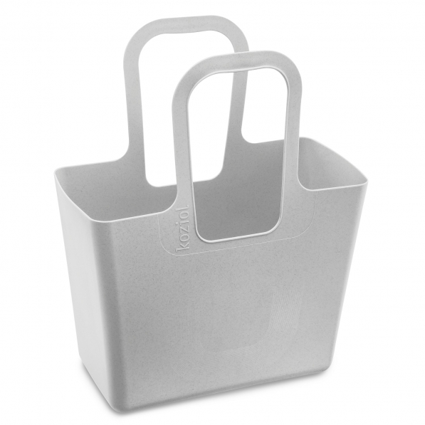 KOZIOL Tasche XL szara - torba na zakupy plastikowa