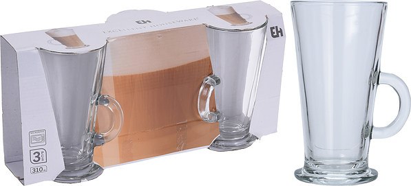 Kpl.3 szklanek do latte 310ml