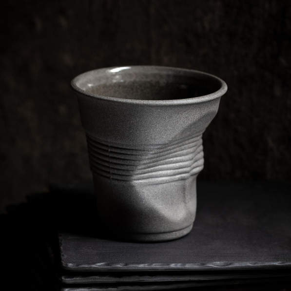 REVOL Froisses 80 ml - kubek do espresso porcelanowy