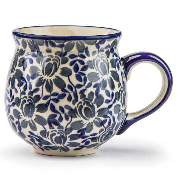 Kubek czeski ceramiczny Manufaktura Bolesławiec 300 ml - dek. AS53