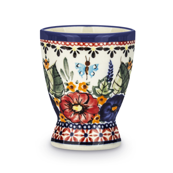 Kubek do grzanego wina Ceramika Bolesławiec 150 ml - dek. 149 ART. (drugi gatunek)
