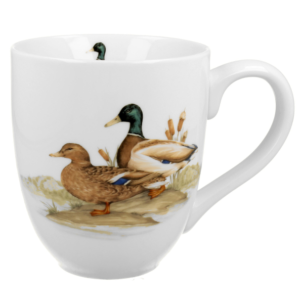 Kubek duży porcelanowy DUO ANIMALS PTASI ŚWIAT KACZKI 1000 ml