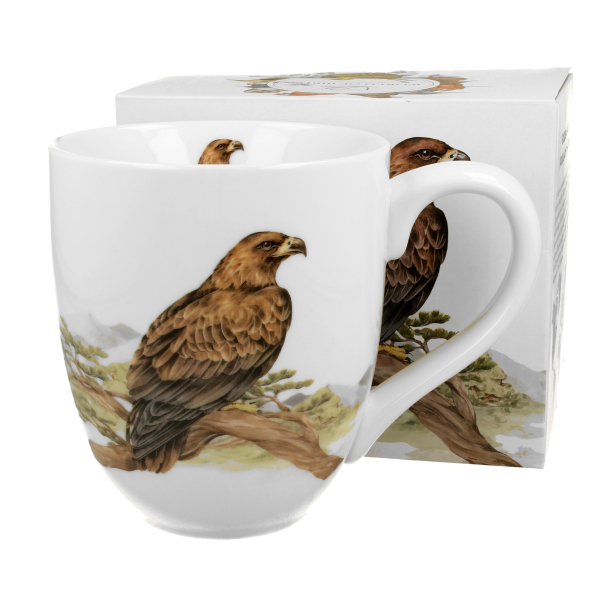 Kubek duży porcelanowy DUO ANIMALS PTASI ŚWIAT ORZEŁ PRZEDNI 1000 ml