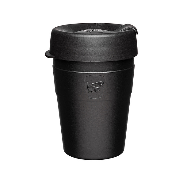 KEEPCUP Thermal Black 340 ml czarny - kubek termiczny ze stali nierdzewnej