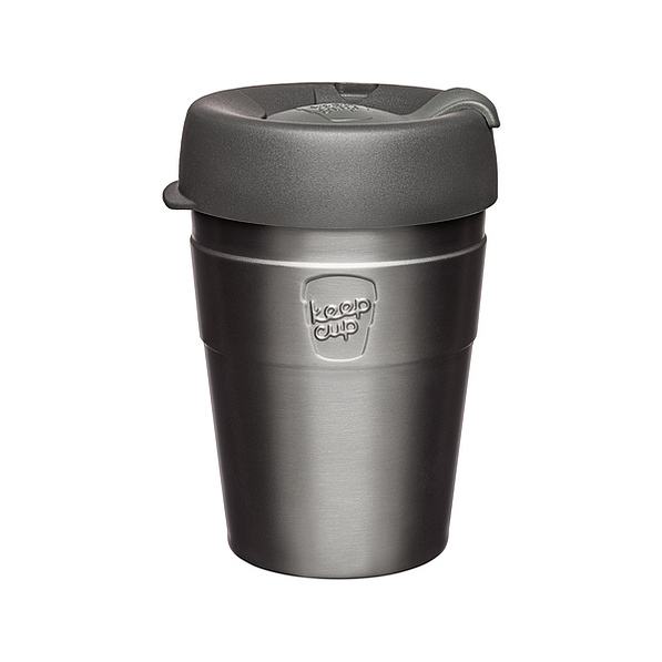 KEEPCUP Thermal Nitro 340 ml srebrny - kubek termiczny ze stali nierdzewnej