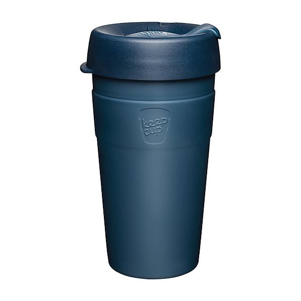 KEEPCUP Thermal Spruce 454 ml granatowy - kubek termiczny ze stali nierdzewnej