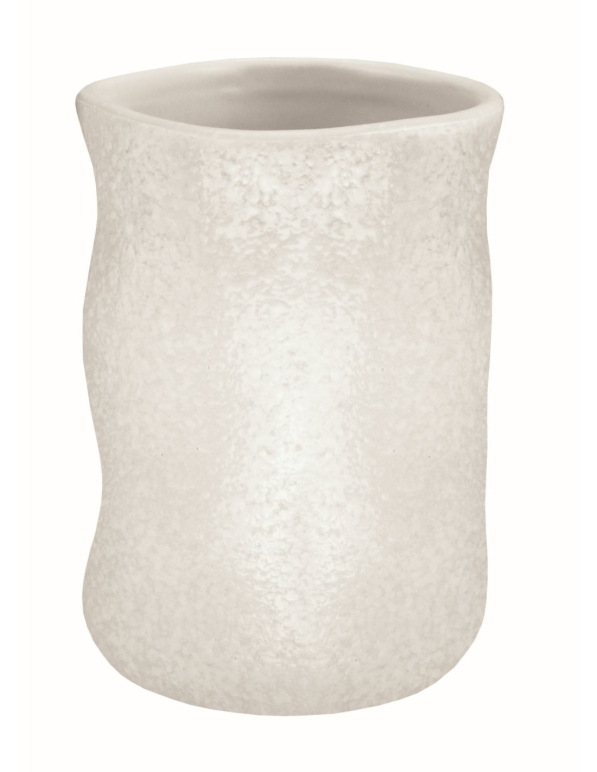 Kubek na szczoteczki do zębów ceramiczny KLEINE WOLKE CRINKLE