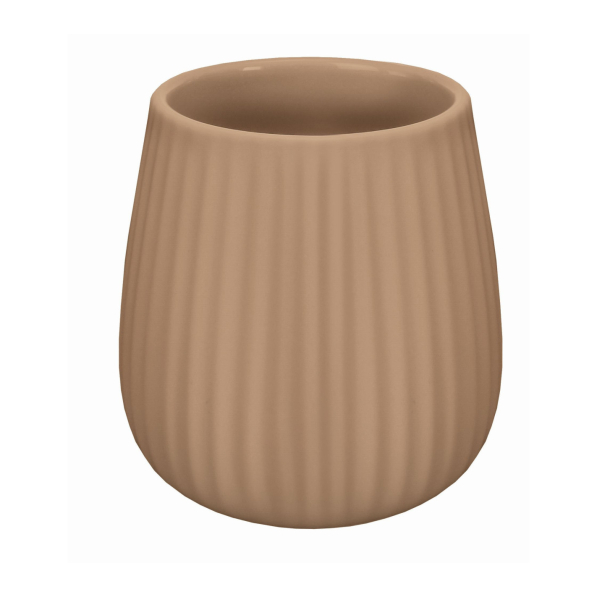 Kubek na szczoteczki do zębów ceramiczny KLEINE WOLKE GROOVE