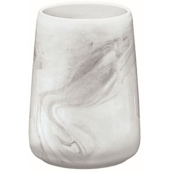 Kubek na szczoteczki do zębów porcelanowy KLEINE WOLKE MARBLE