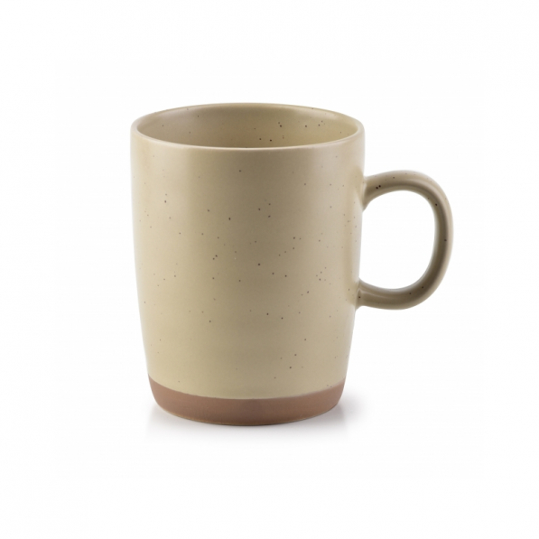 Kubek porcelanowy AFFEK DESIGN LOTTA WYSOKI BEŻOWY 400 ml