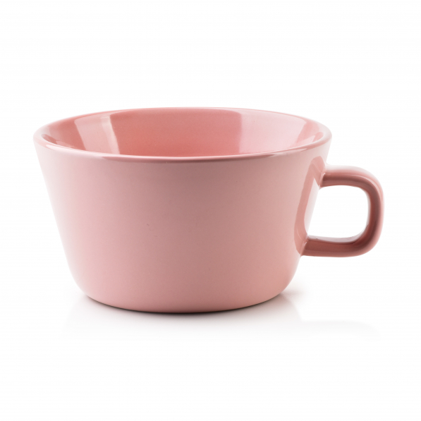 Kubek porcelanowy AFFEK DESIGN NADINE JASNORÓŻOWY 500 ml