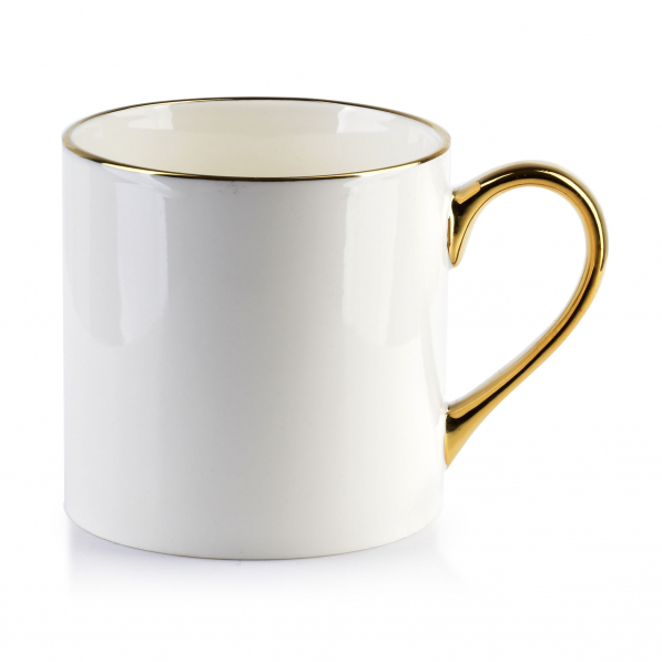 Kubek porcelanowy AFFEK DESIGN ROYAL BIAŁY 400 ml