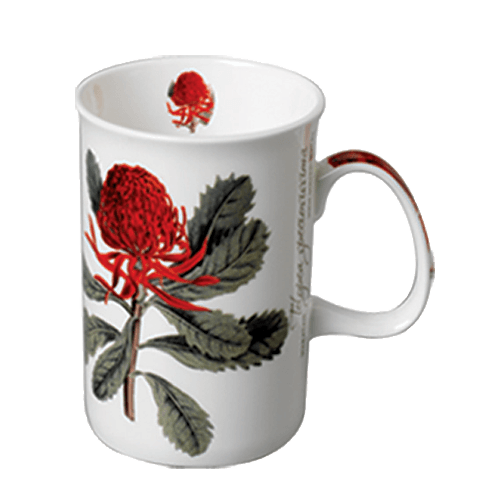 Kubek porcelanowy ASHDENE WARATAH BIAŁY 300 ml