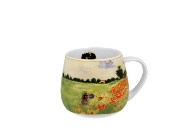 Kubek porcelanowy baryłka DUO ART GALLERY POPPY FIELD BY C. MONET 430 ml