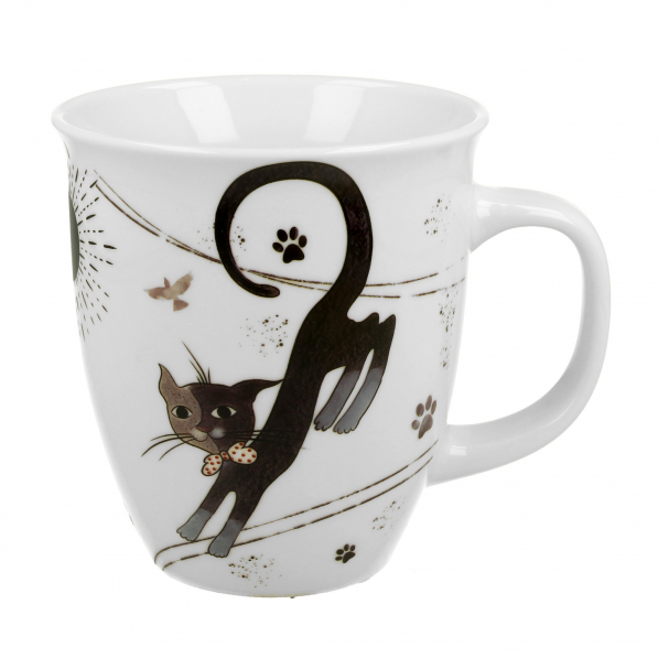 Kubek porcelanowy DUO ANIMALS CHARMING CATS 650 ml