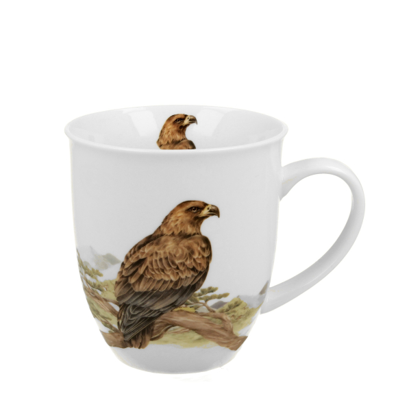 Kubek porcelanowy DUO ANIMALS PTASI ŚWIAT ORZEŁ PRZEDNI 400 ml