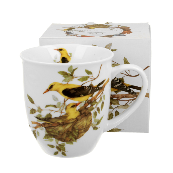 Kubek porcelanowy DUO ANIMALS PTASI ŚWIAT WILGI ZWYCZAJNE 400 ml