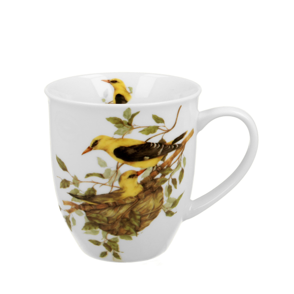 Kubek porcelanowy DUO ANIMALS PTASI ŚWIAT WILGI ZWYCZAJNE 400 ml