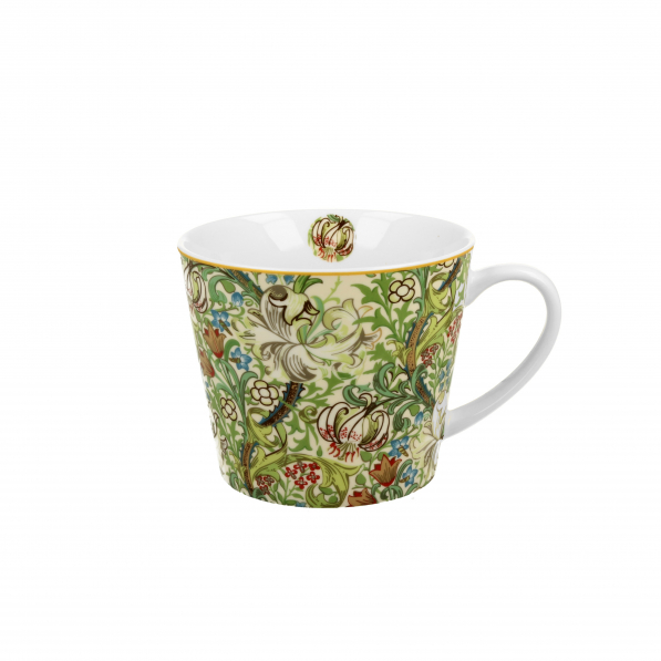 Kubek porcelanowy DUO ART GALLERY GOLDEN LILLY BY WILLIAM MORRIS 610 ml